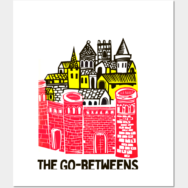 The Go-Betweens ••••• Original 80s Style Fan Artwork Wall Art by unknown_pleasures